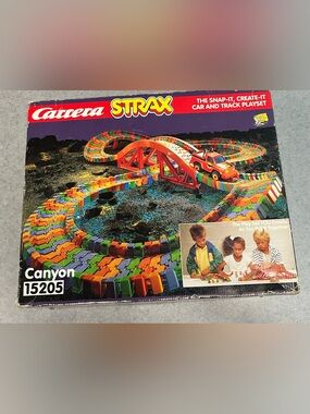 Carrera STRAX Canyon 15205 Snap-It, Create-It Car and Track Playset